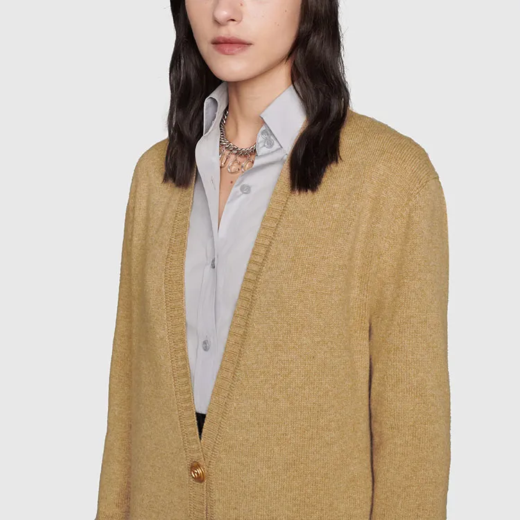 GUCCI Cashmere Knitted Cardigan-6