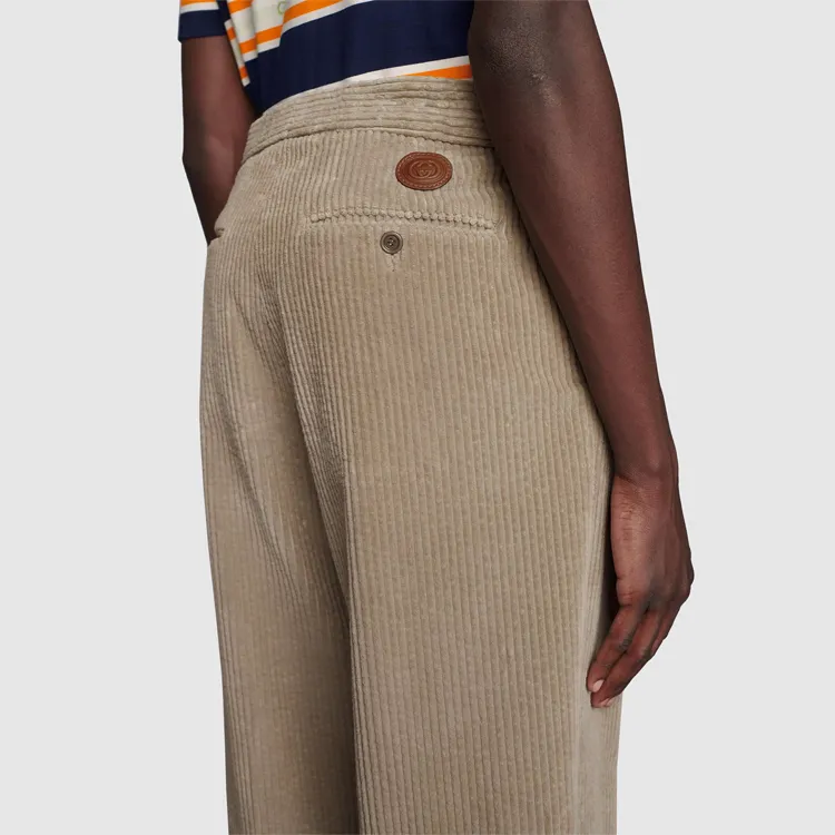 GUCCI Casual Pants Men Beige-5