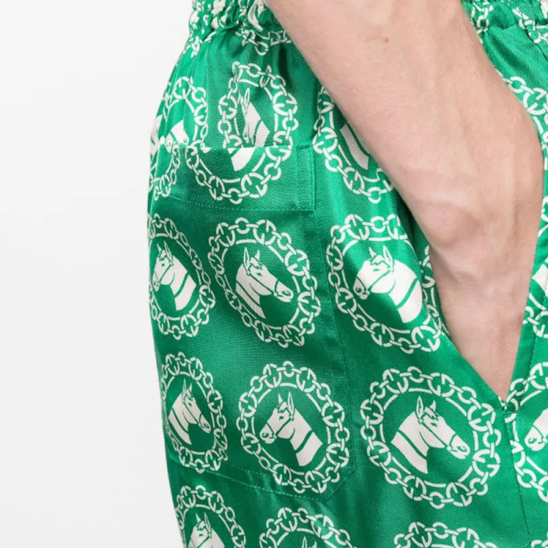 GUCCI Horse Motif Shorts-3