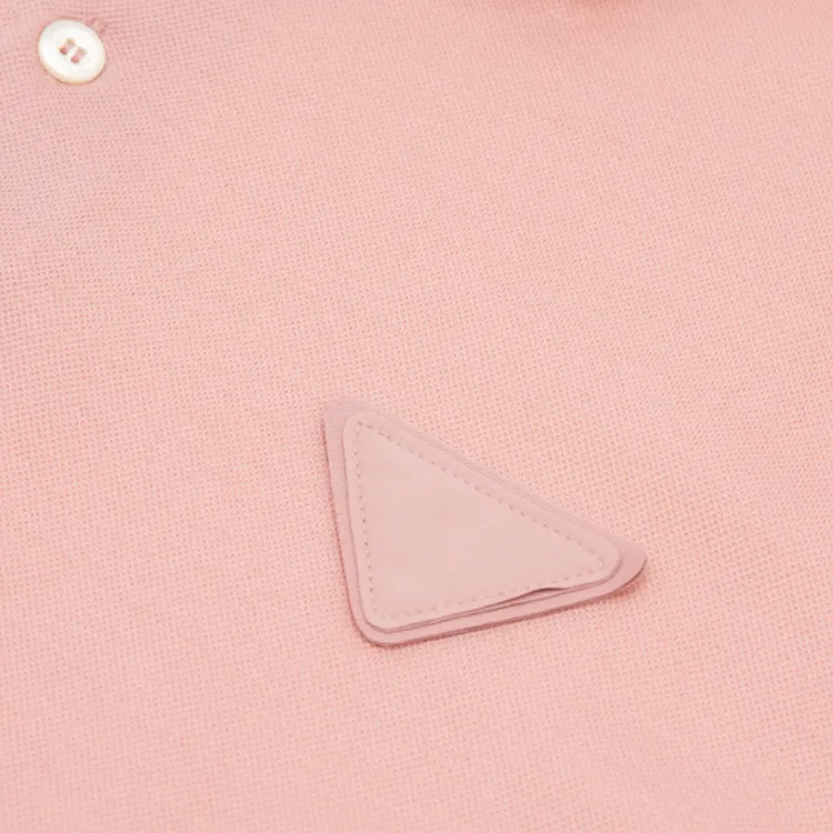 PRADA Polo Shirts Men Pink-3