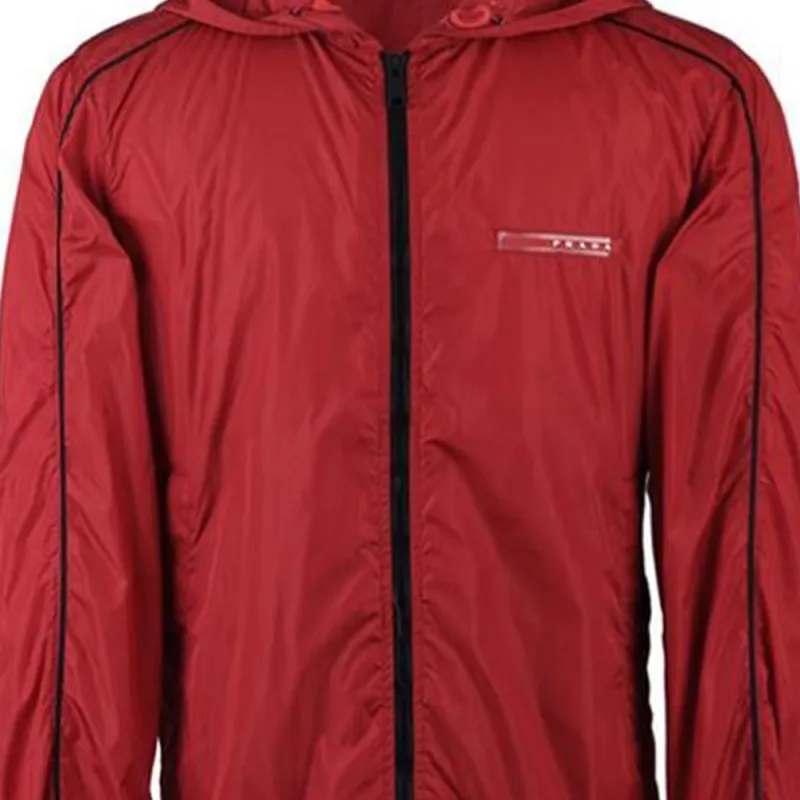 PRADA Jackets Men Red-3