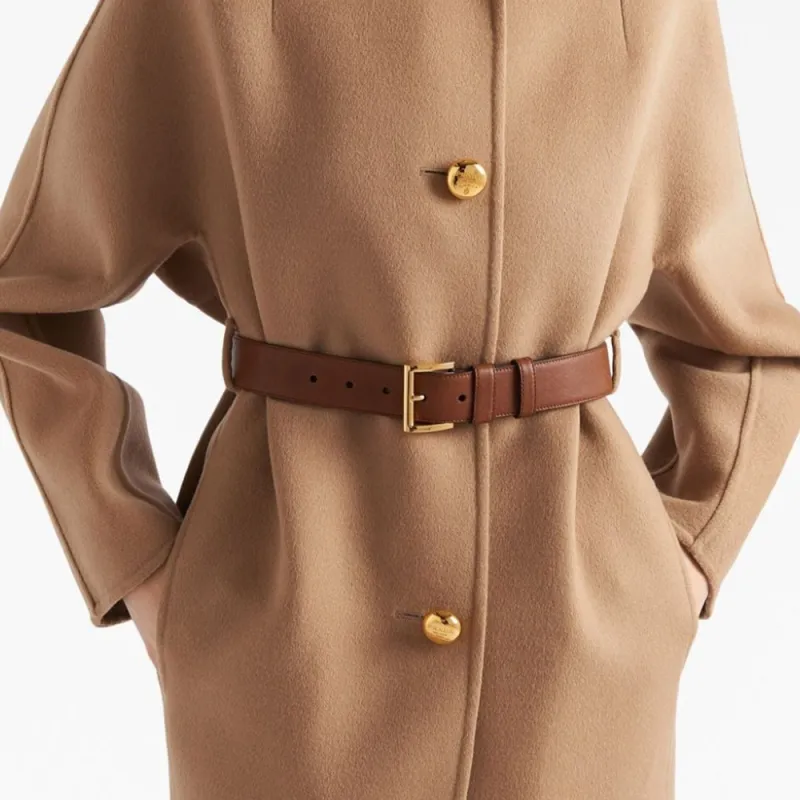 PRADA Coats Women's Brown-1
