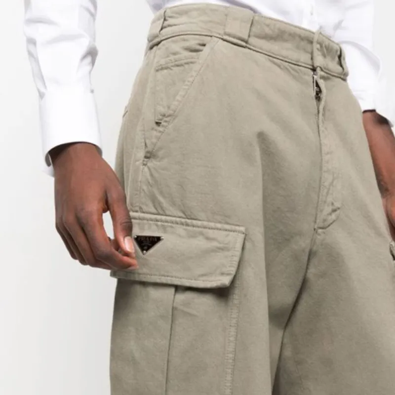 PRADA Casual Pants Men Khaki-1