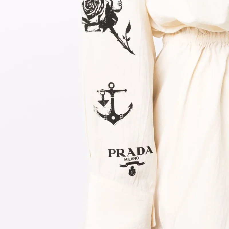 PRADA Jumpsuits Women's Ecru-1