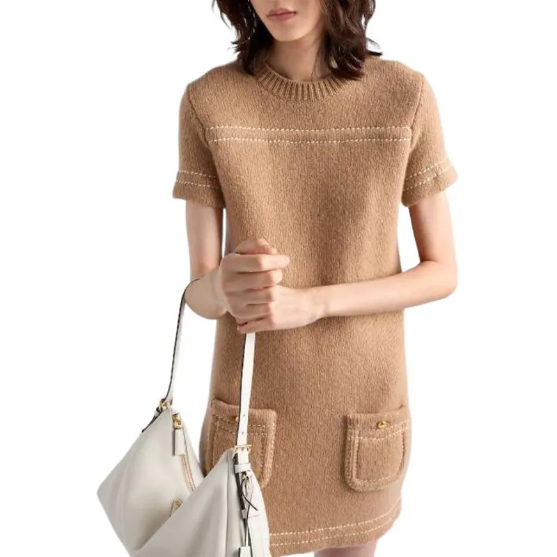 PRADA Cashmere Mini Dress-1