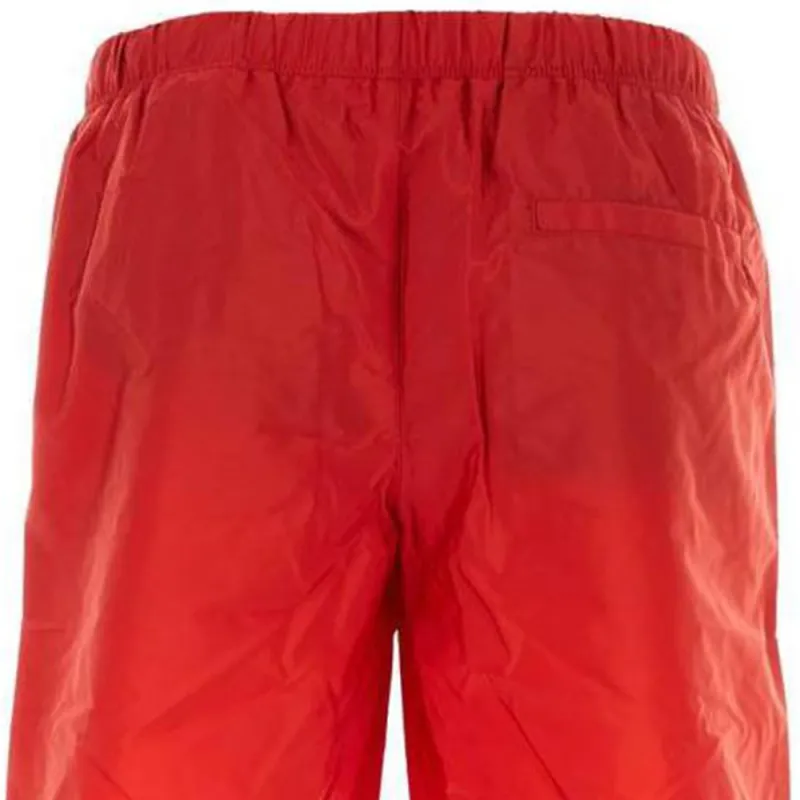 PRADA Triangle-Logo Mid-Rise Swim Shorts-2