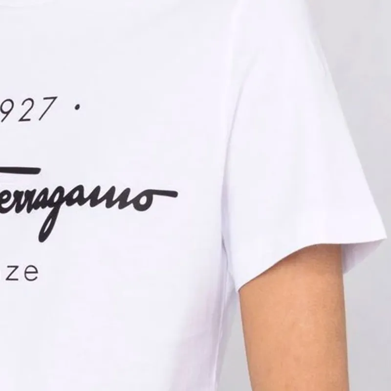 Ferragamo T-Shirts Women's White-3