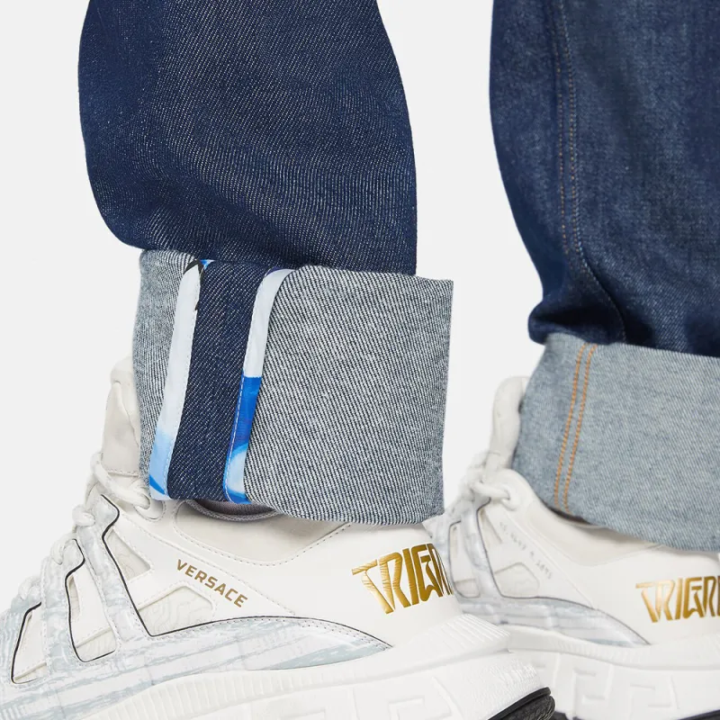 VERSACE Jeans Men Blue-5