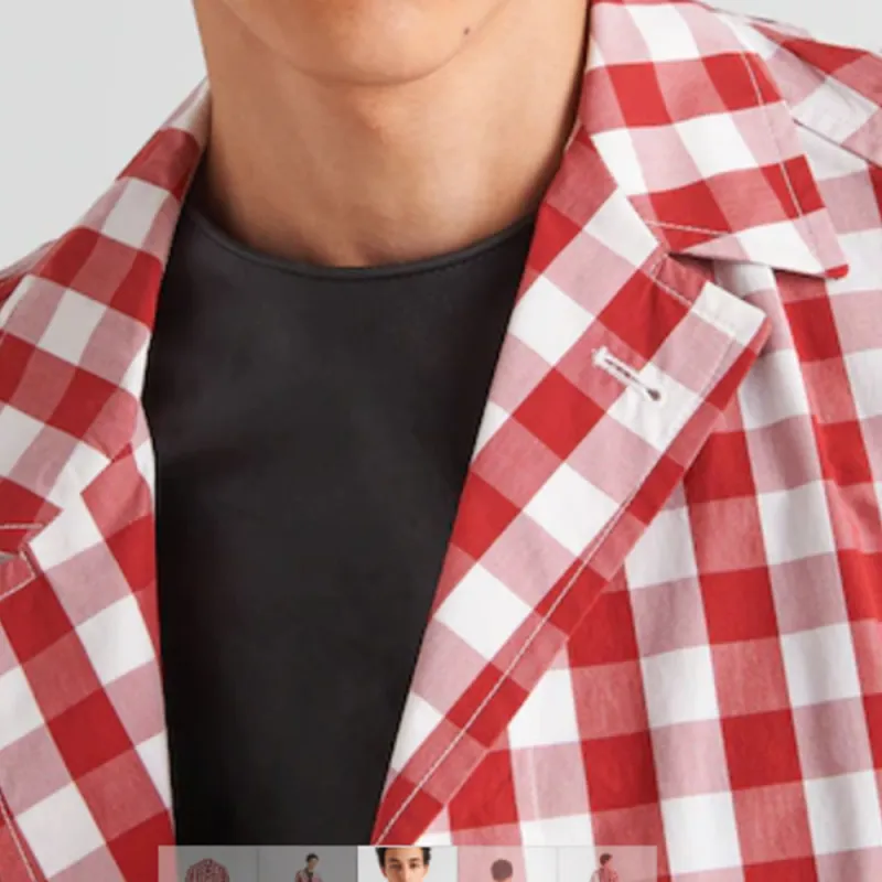 PRADA Coats Men Red-3