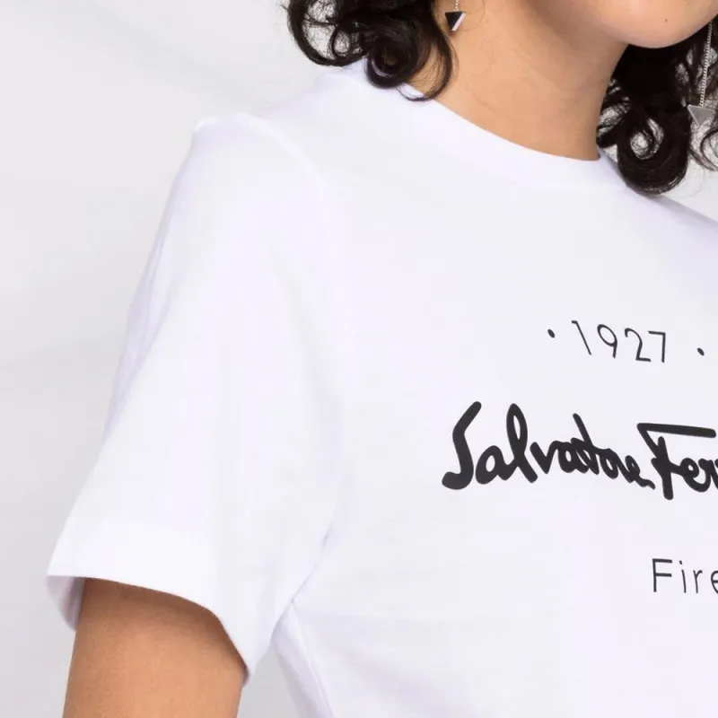 Ferragamo T-Shirts Women's White-4
