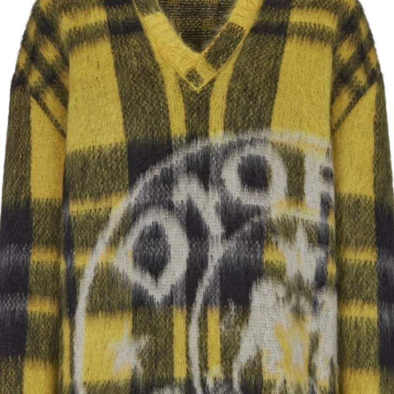 DIOR FW22 Sweater Women's Yellow-4