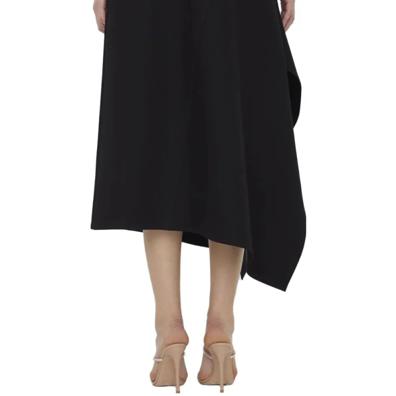 Bottega Veneta Asymmetric Midi Skirt-4