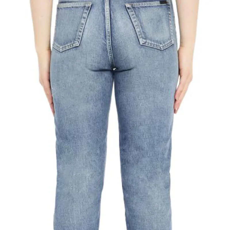 SAINT LAURENT Button Detailed Skinny Jeans-6
