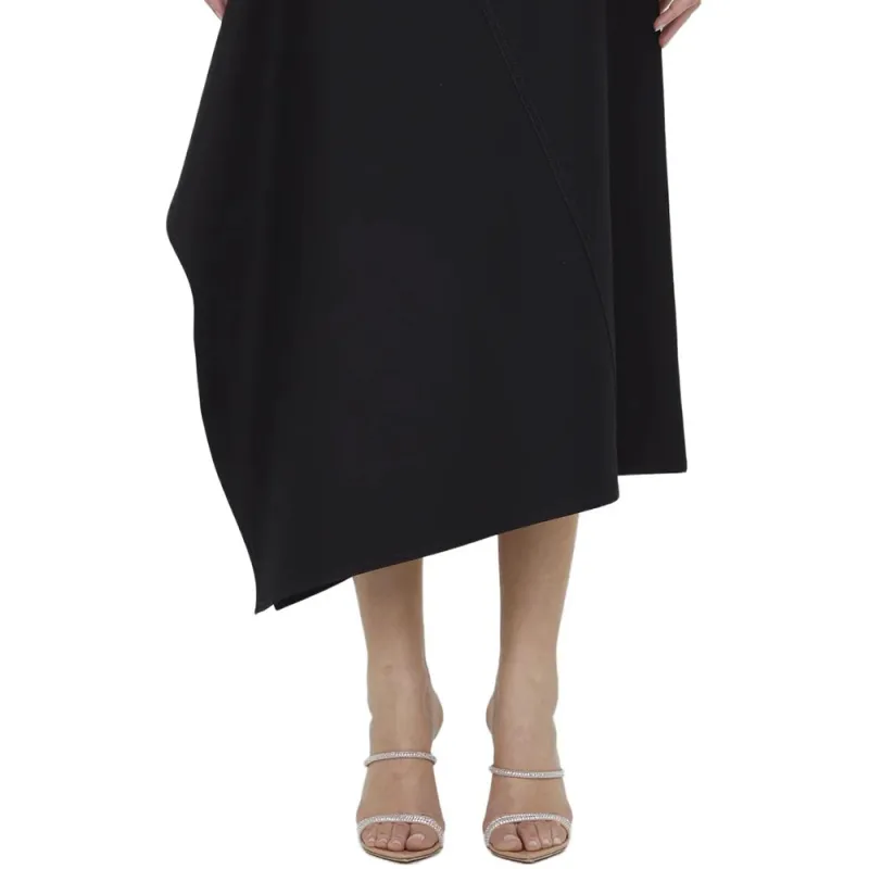Bottega Veneta Asymmetric Midi Skirt-5