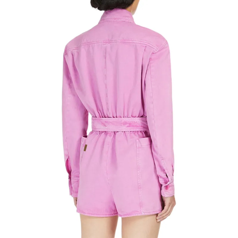 MaxMara Belted Long Sleeved Jumpsuit-3