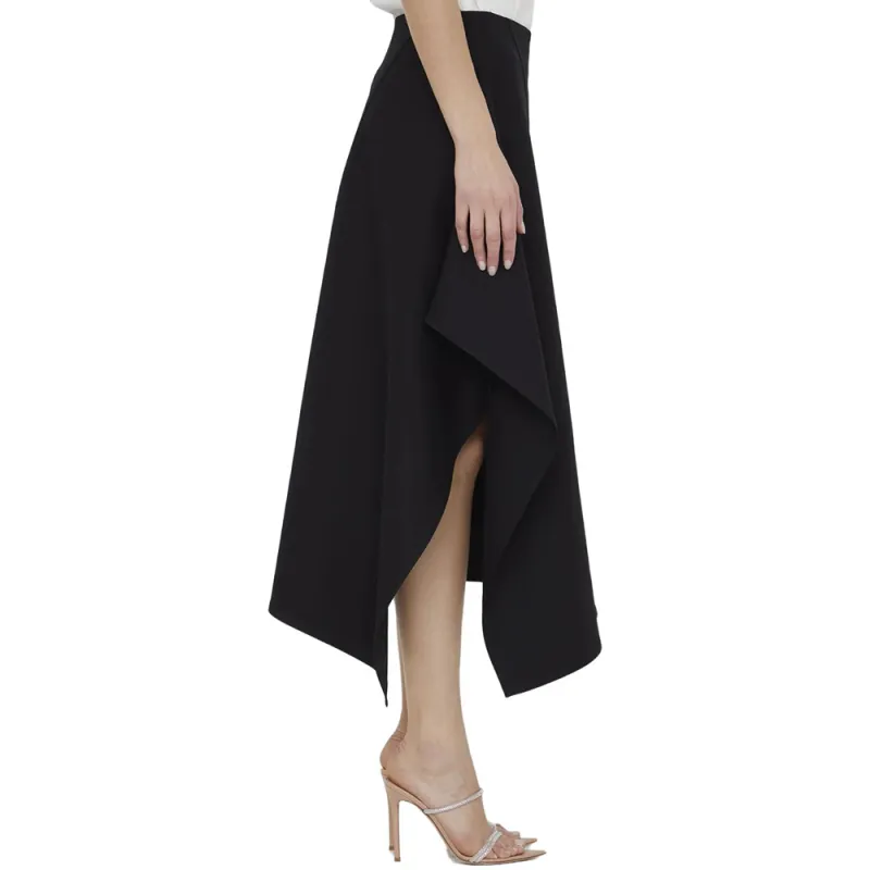 Bottega Veneta Asymmetric Midi Skirt-3