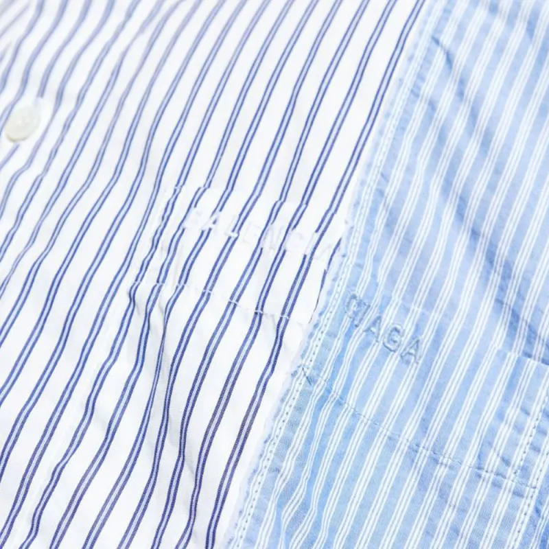 Balenciaga Striped Long Sleeved Shirt-4