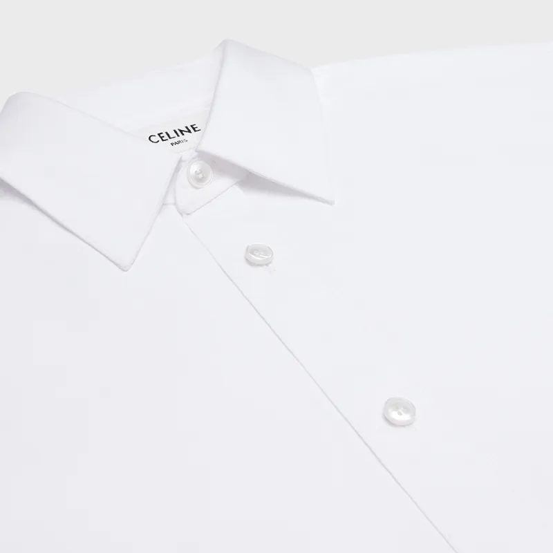 CELINE Romy Shirt In Cotton Poplin-2