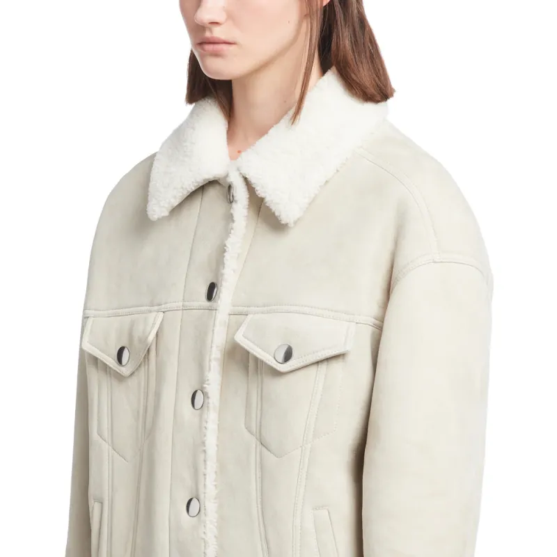 PRADA Long Sleeved Button Up Jacket-4