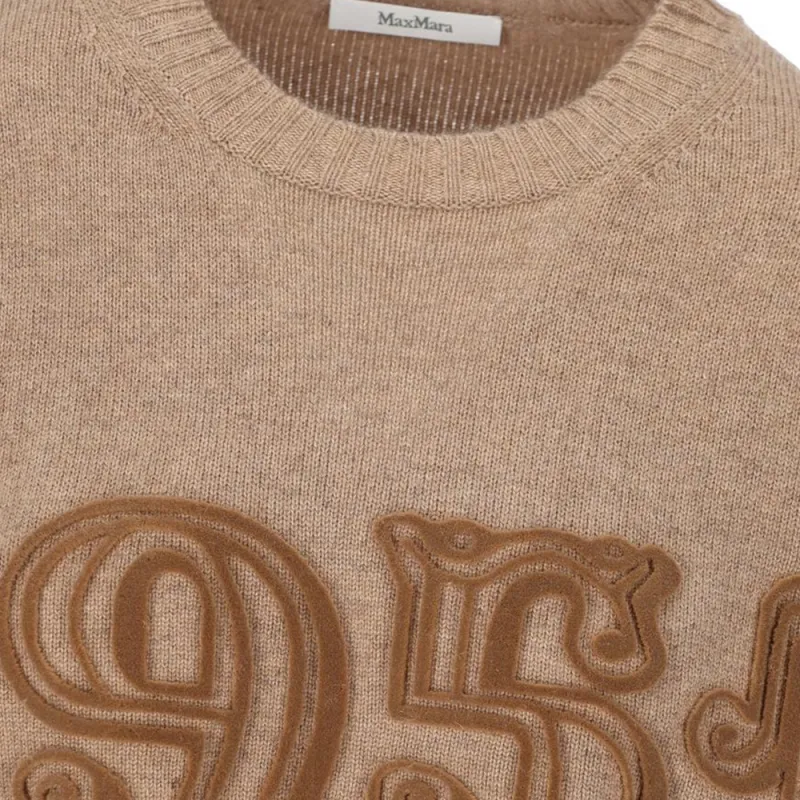 MaxMara Fido Crewneck Straight Hem Jumper-4