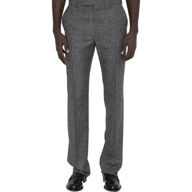 CELINE Mods Pants In Prince Of Wales Wool-2