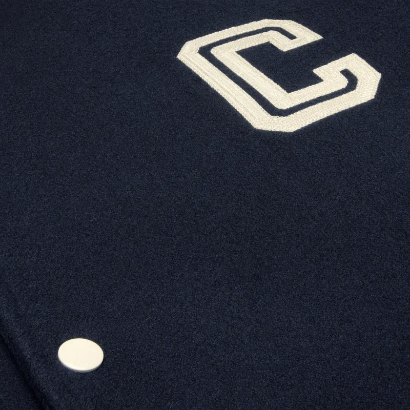 CELINE Coach Jacket In Double face Wool-4