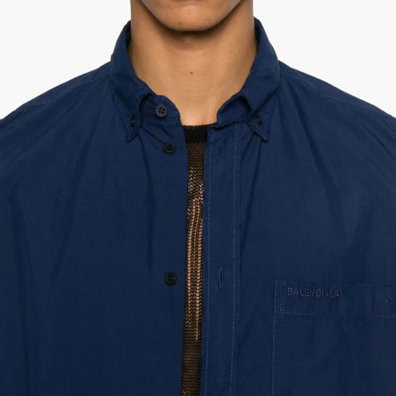 Balenciaga Cocoon Large Fit Shirt-5