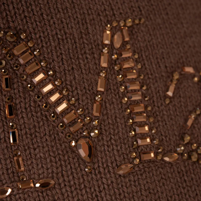 MaxMara Logo Embellished Crewneck Jumper-4