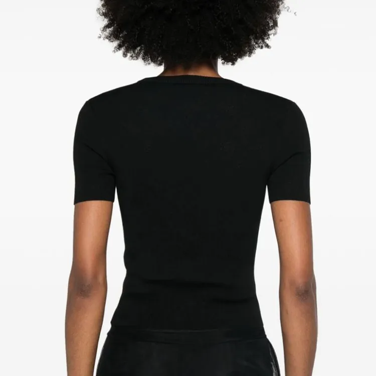 Balenciaga Crewneck Knitted Top-3