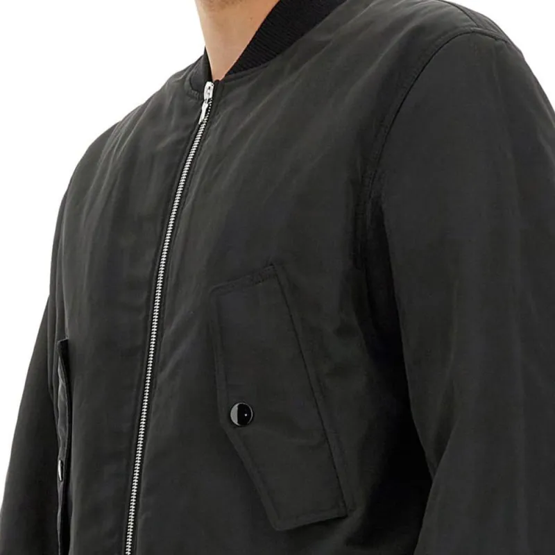DRIES VAN NOTEN Zip Up Bomber Jacket-9