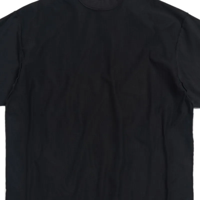 Balenciaga Inside Out T Shirt Oversized In Black White T-Shirt Loose Fit Style Unisex Black-2