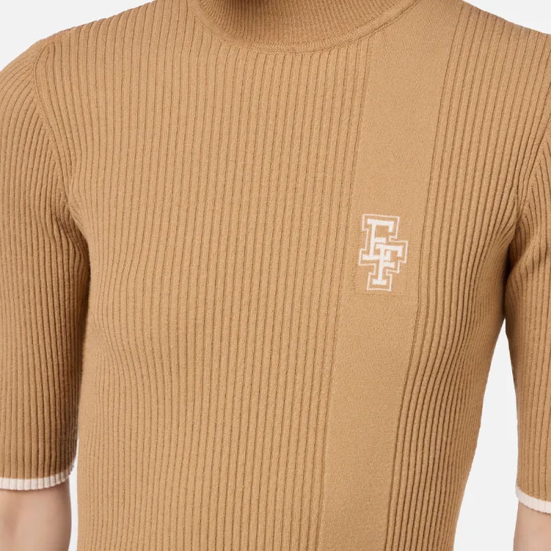 Elisabetta Franchi Logo Jacquard Knitted Top-4