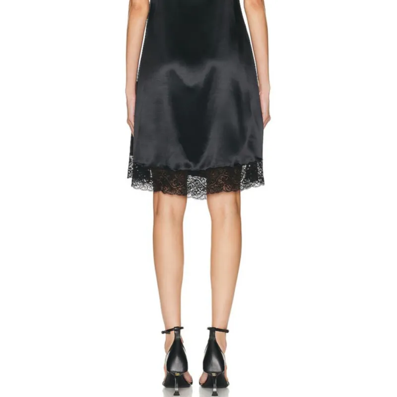 Balenciaga Lace embellished Midi Dress-4