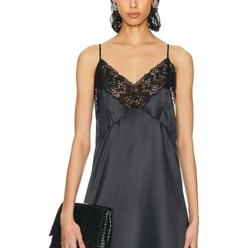 Balenciaga Lace embellished Midi Dress-3