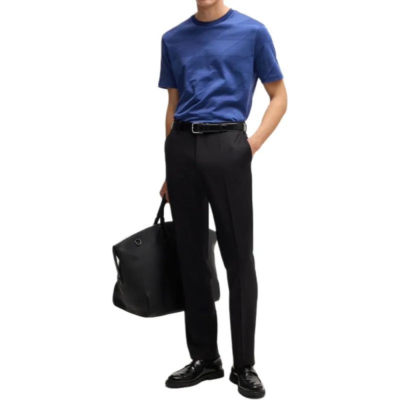 HUGO BOSS FW24 T-Shirt Men's Light Blue-1