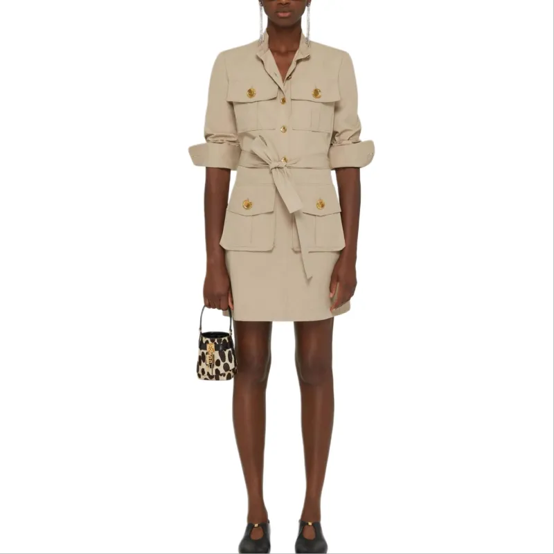 Givenchy Tied Waist Safari Dress-1
