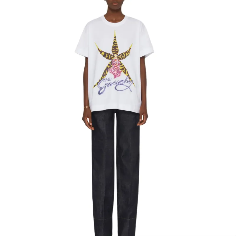 Givenchy T Shirts Women's White-1