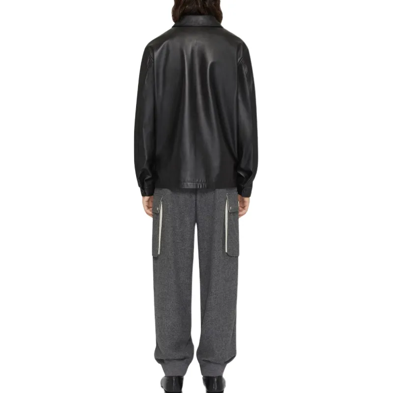 Givenchy College Leather Jacket-2