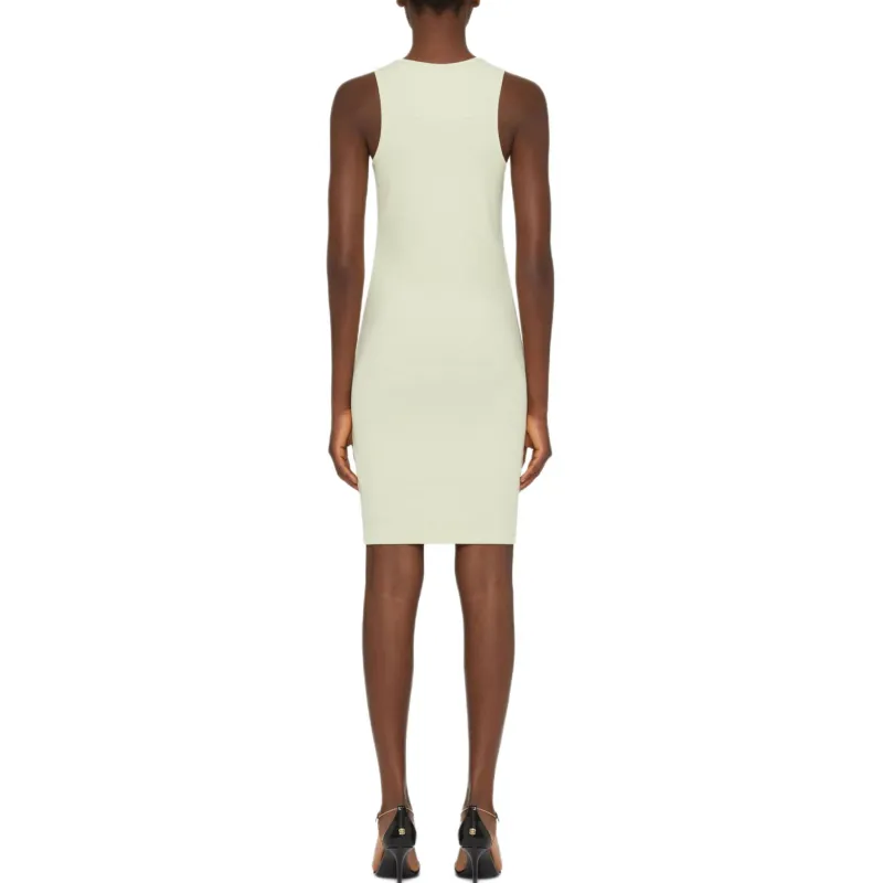 Givenchy 4G Plaque Ribbed Knit Tank Dress-2