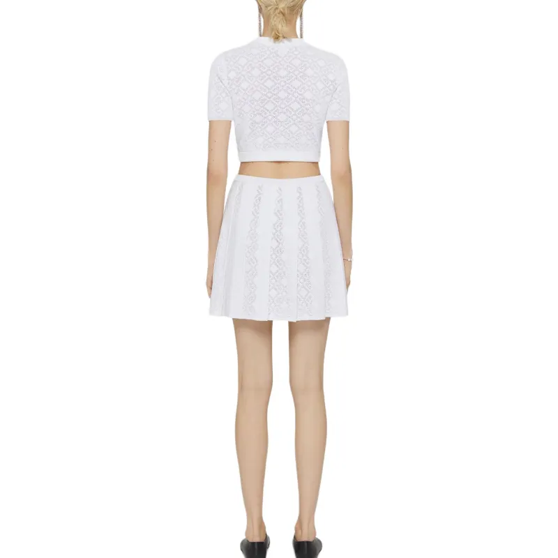 Givenchy Monogram 72 Jacquard Short Sleeve Knit Top-2
