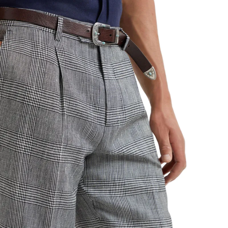Brunello Cucinelli Prince Of Wales Trousers-4
