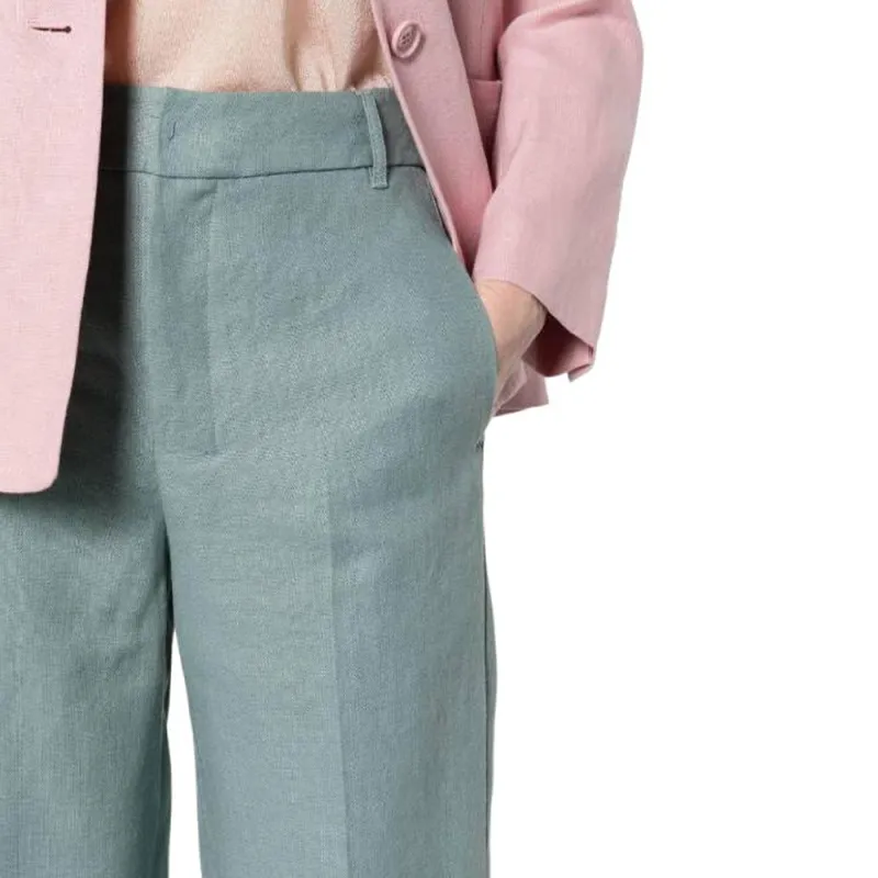 'S MAX MARA Casual Pants Women's Light Blue-4