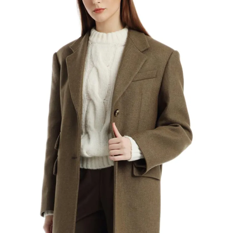SportMax Coats Women's Green-5
