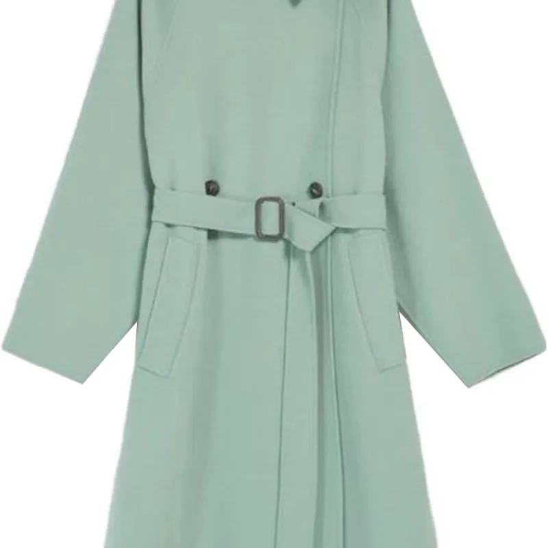 WEEKEND MaxMara Coats Women's Gray Green-4