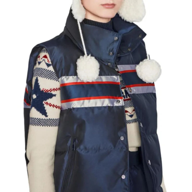 DIOR Down Jackets Women's Blue-2