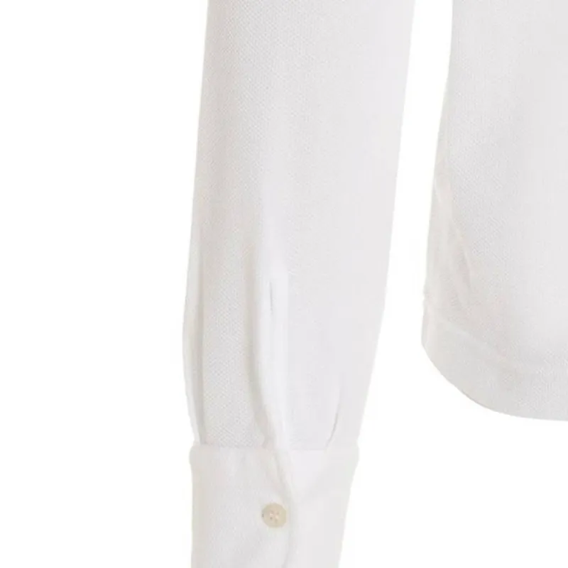 Loro Piana Long Sleeved Polo Shirt-5