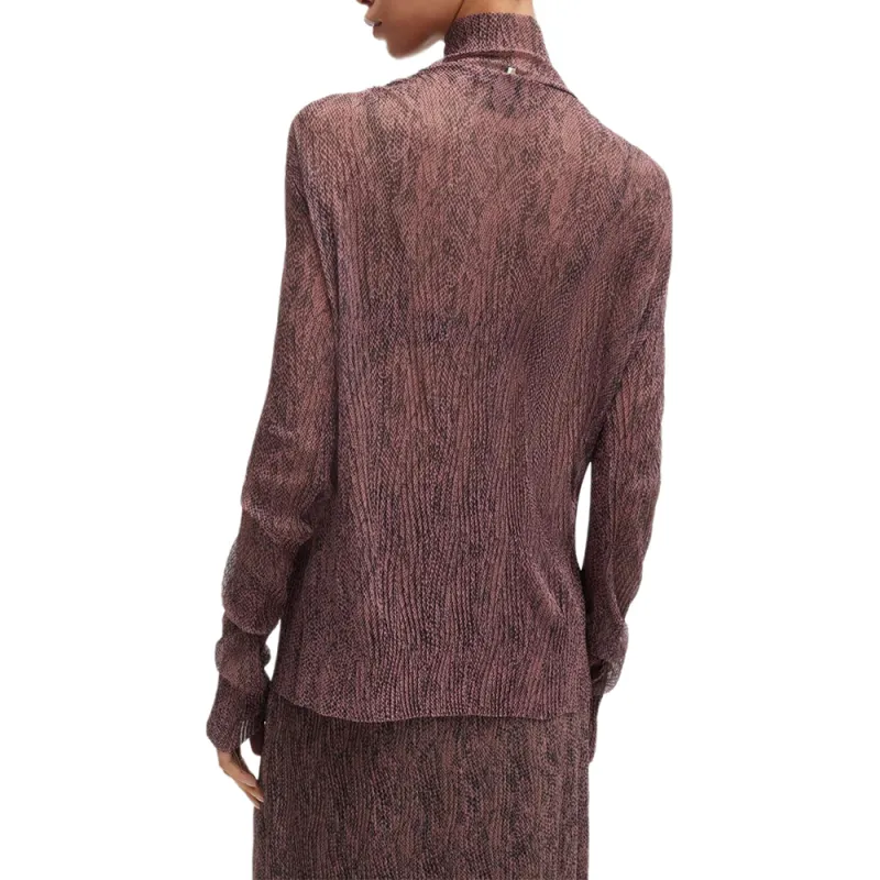 HUGO BOSS FW24 Knitwear Women's Purple-2