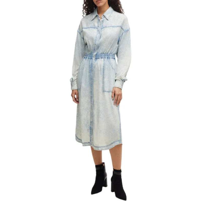 HUGO BOSS Denim Shirt Dress-1