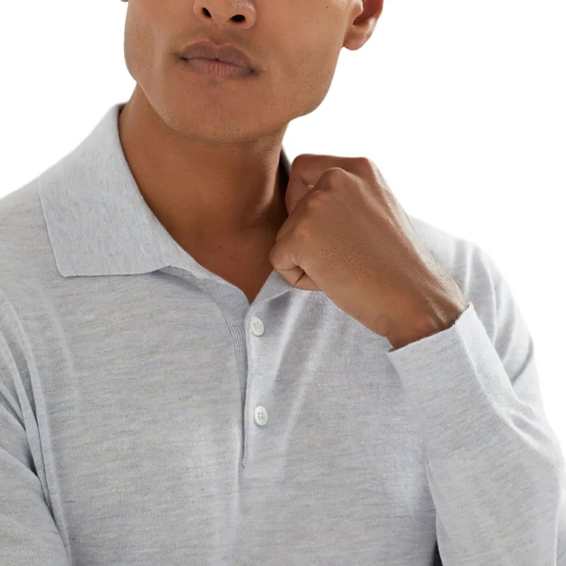 Brunello Cucinelli Knitted Polo Shirt-5