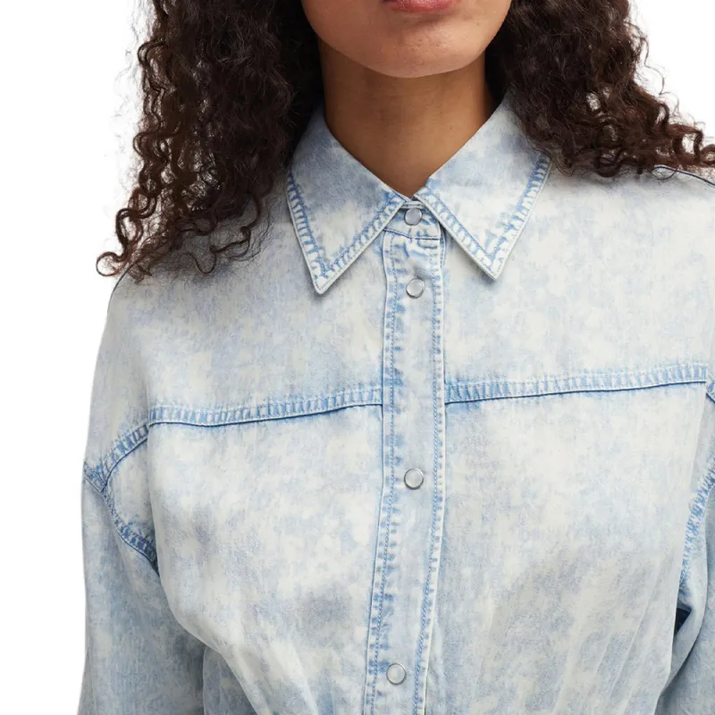 HUGO BOSS Denim Shirt Dress-5